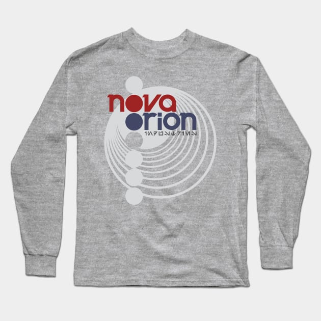 Nova Orion Industries Long Sleeve T-Shirt by MindsparkCreative